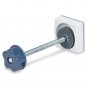 Mini - Smallest Baby Gate Wall Protector (Made in USA) Protect Walls & Doorways