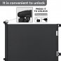 Retractable Baby Gate Indoor Outdoor Safety Gate for Baby and Pet Extends to 71â