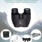 New 2023 12X25 Compact Binoculars for Adults Kids with Low Light Night Vision -