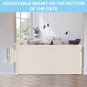 80 Inch Extra Wide Retractable Baby Gate for Large Openings,Retractable Baby Gat