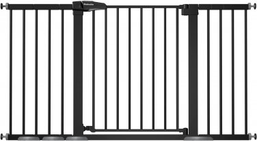 Mom'S Choice Award Winner- 29-55 Inch Extra Wide Baby Gate, Metal Dog Gate, Pres