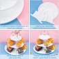3-Tiers Cake Pop Stand, 42 Holes Lollipop Holder, Cupcake Dessert Display Stand,