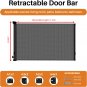 2Pcs Retractable Baby Gates for Doorways Stairs, ANEWSIR Dog Pet Gate for the Ho
