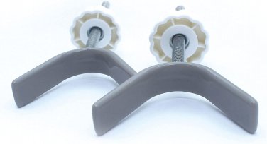 Baby Gate Banister Adapter Y-Spindle Rods - for Pressure Mounted Baby and Pet Sa
