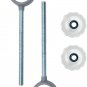 Baby Gate Banister Adapter Y-Spindle Rods - for Pressure Mounted Baby and Pet Sa