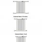 Extender - 6 Inch Baby Gate Extension Guard (Made in USA) Extends Pressure Mount