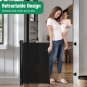 110 Inch Extra Wide Baby Gate for Large Openings Retractable Baby Gates Indoor O
