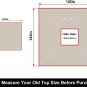 Top for 13'X13' Pop up Gazebo Canopy Frame,Canopy Frame and Netting Not Included