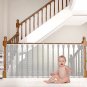 10Ft X 3Ft Baby Gate for Stairs, Banister Guard for Kids, Pets, Toys, Railing Sa