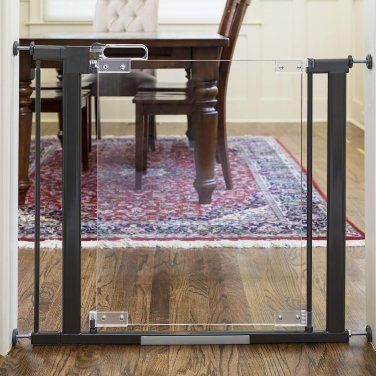 Qdos Crystal Designer Baby Safety Gate - Meets Tougher European Standards - Mode