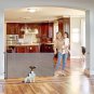 75 Inch Retractable Baby Gates for Wide Openings Retractable Dog Gate Indoor Ext
