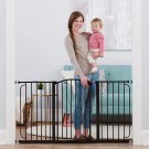 58-Inch Home Accents Super Wide Walk through Baby Gate, Includes 6-Inch, 8-Inch