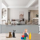 126 Inches Extra Wide Retractable Baby Gates for Large Openings,  Extra Wide Bab