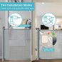 126 Inches Extra Wide Retractable Baby Gates for Large Openings, Extra Wide Bab