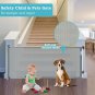 126 Inches Extra Wide Retractable Baby Gates for Large Openings, Extra Wide Bab