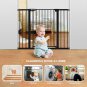 36" Extra Tall Baby Gate for Stairs Doorways, Fits Openings of 29.5" to 48.8" Wi