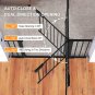 36" Extra Tall Baby Gate for Stairs Doorways, Fits Openings of 29.5" to 48.8" Wi