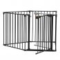 120.5-Inch Metal Fireplace Fence Guard 5-Panel Baby Safety Gate/Barrier/Play Yar