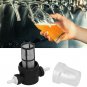 Beer Inline Filter Improves the Taste and Clarity of Your Beer for Home Brewing