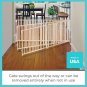 103" Wide Extra Wide Swing Baby Gate, Made in USA: Oversized Spaces. No Threshol