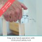 103" Wide Extra Wide Swing Baby Gate, Made in USA: Oversized Spaces. No Threshol