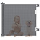 Retractable Baby Gate, Extra Wide Child Mesh Safety Gate with 2 Sets of Mounting