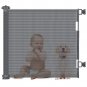Retractable Baby Gate, Extra Wide Child Mesh Safety Gate with 2 Sets of Mounting