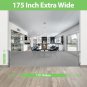 175 Inch Extra Wide Retractable Dog Gates 35" Tall Retractable Baby Gates for Wi