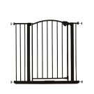 Easy Step Arched Décor Walk Thru Baby Gate, Includes 4-Inch Extension Kit, 4 Pac