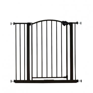 Easy Step Arched D&Atilde;&copy;cor Walk Thru Baby Gate, Includes 4-Inch Extension Kit, 4 Pac
