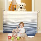 Retractable Baby Gate, Prevents Bottom Drilling through Baby and Pet Safety Gate