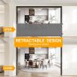 Retractable Baby Gate,Mesh Baby Extra Wide Gate,Extra Long Dog Gate, 33" Tall,La