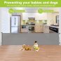 82 Inch Retractable Baby Gates Extra Wide Retractable Dog Gates for the House Ex