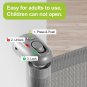 82 Inch Retractable Baby Gates Extra Wide Retractable Dog Gates for the House Ex