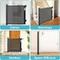 63 Inch Retractable Baby Gates, Baby Gate for Stairs and Doorways, Extra Wide 3