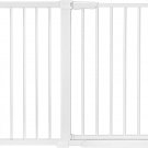 Baby Gate，Dog Gate for Doorways Hallways，Extra Wide Pressure Mounted Wall Mounts
