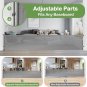 200 Inch Retractable Baby Gates Extra Wide Retractable Dog Gate for Super Wide O
