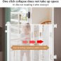 Extra Wide Baby Gates for Large Openings, Retractable Baby Gate 33.8â Tall, Extr