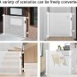 Extra Wide Baby Gates for Large Openings, Retractable Baby Gate 33.8â Tall, Extr