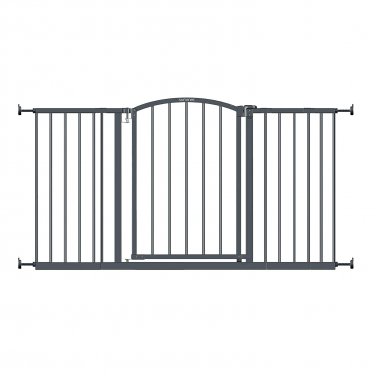 Summer Extra Wide Decor Safety Baby Gate, Gray &acirc;�� 27&acirc;�� Tall, Fits Openings of 28&acirc;��