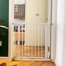 Easy Walk-Thru Safety Gate for Doorways and Stairways with Auto-Close/Hold-Open