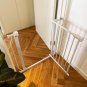 Easy Walk-Thru Safety Gate for Doorways and Stairways with Auto-Close/Hold-Open