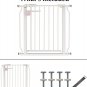 Easy Walk-Thru Safety Gate for Doorways and Stairways with Auto-Close/Hold-Open