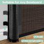 95 Inch Retractable Baby Gates for Dogs Extra Wide Baby Gate Retractable Dog Gat