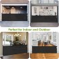95 Inch Retractable Baby Gates Extra Wide Gates for Dogs Indoor Outdoor Long Bab