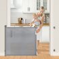 Retractable Baby Gates Extra Wide Grey, Probebi Retractable Dog Gate Extends to