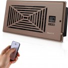 Quiet Register Booster Fan, Smart Register Vent Fits 4" X 10" Register Holes wit