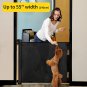 Retractable Baby Gate,Mesh Baby Gate or Mesh Dog Gate,33" Tall,Extends up to 55"
