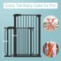 38.5" Extra Tall Dog Gate for the House - Long Large Pressure Mounted Baby Gates