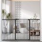 38.5" Extra Tall Dog Gate for the House - Long Large Pressure Mounted Baby Gates